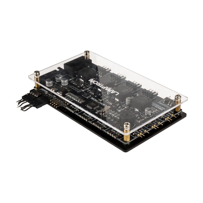 Controller ventole e LED RGB Lamptron SM436 PCI, nero