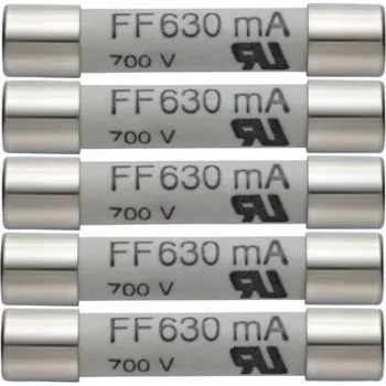 Testo fusibile 630 mA, 600 V (0590 0007)