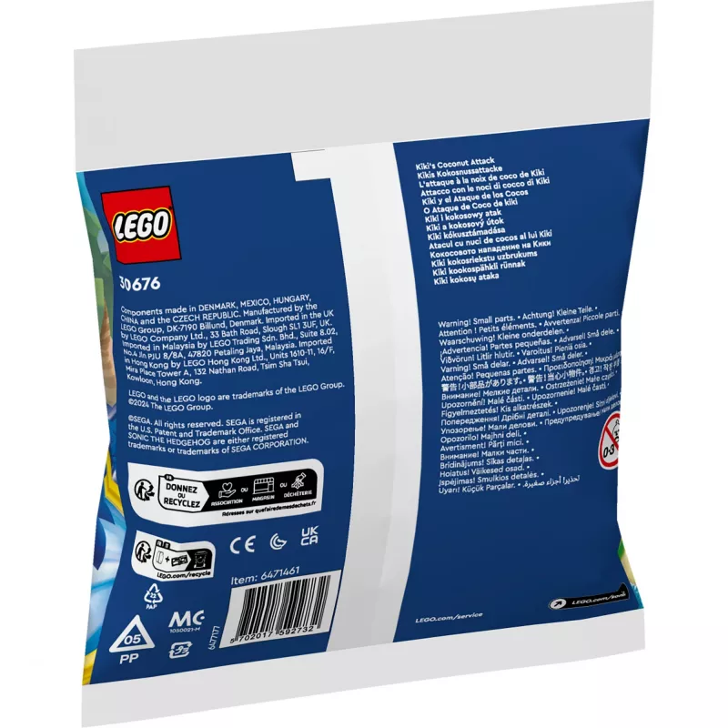 LEGO SONIC THE HEDGEHOG 30676 Kikis Kokosnuss-Angriff