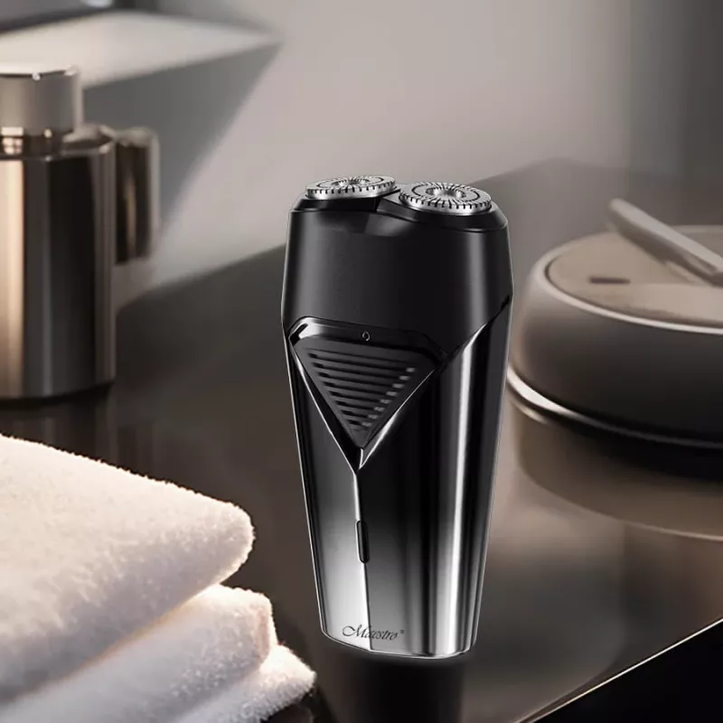 Rasoio elettrico Maestro MR-672 USB ricaricabile impermeabile – rasoio a lamina da viaggio