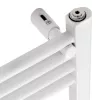 Termoarredo elettrico LED per bagno | AD 7823 | radiatore | 400 W | bianco | IP24