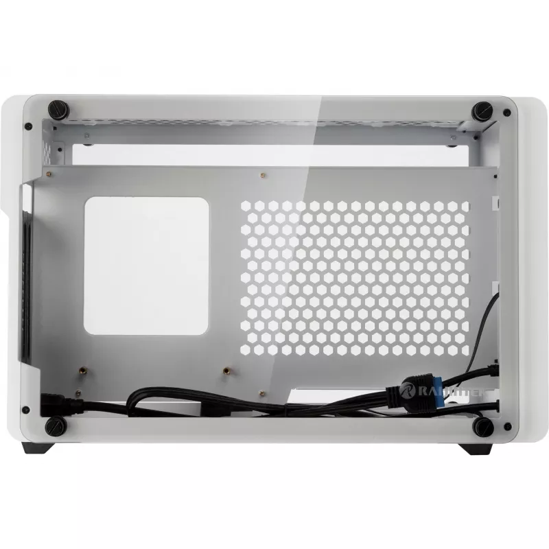 RAIJINTEK Ophion case Mini-ITX con vetro temperato - bianco - case - Mini-ITX
