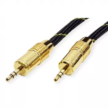 ROLINE GOLD cavo di collegamento audio 3,5mm maschio / maschio 2,5m (11.09.4283)