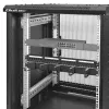 Gestione cavi QOLTEC 54515 1U per rack 19 pollici