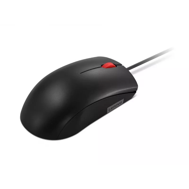 Lenovo 120 GY51L52636 mouse ottico cablato, USB-A, 3 pulsanti, cavo da 1,5 m, nero