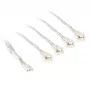Cavo splitter ventole Kolink 1-4 PWM - 35cm, intrecciato, bianco (PGW-AC-KOL-161)