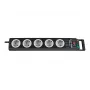Prolunga elettrica Brennenstuhl 1153380115 2,5 m 5 prese AC nero grigio
