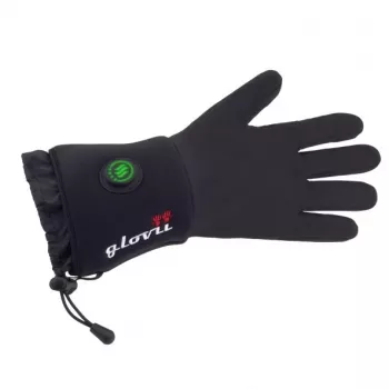 Guanti touchscreen riscaldati Glovii GLBXL, unisex, nylon/poliestere, polsini regolabili, a batteria