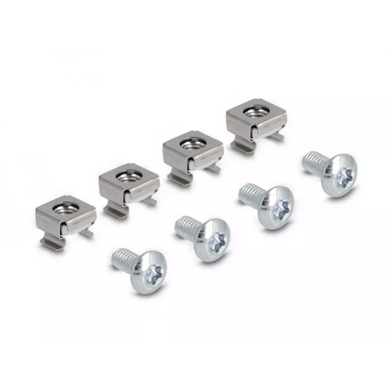 Staffa di montaggio DeLOCK 19 pollici 450x40mm 2 pezzi nero metallo