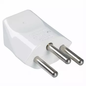 Spina elettrica Bachmann 910.275 bianca