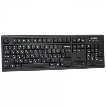 A4Tech KR-85 tastiera USB QWERTY US inglese nera