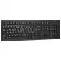 A4Tech KR-85 tastiera USB QWERTY US inglese nera