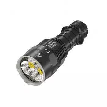Torcia portatile Nitecore TM9K PRO – 9900 lm, ricaricabile USB, IP68, 133 mm, 227 g, alluminio, nero