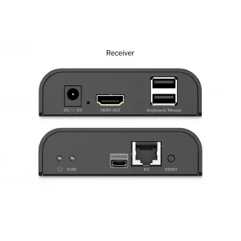 Set extender KVM DIGITUS DS-55355 HDMI over IP 4K 60Hz