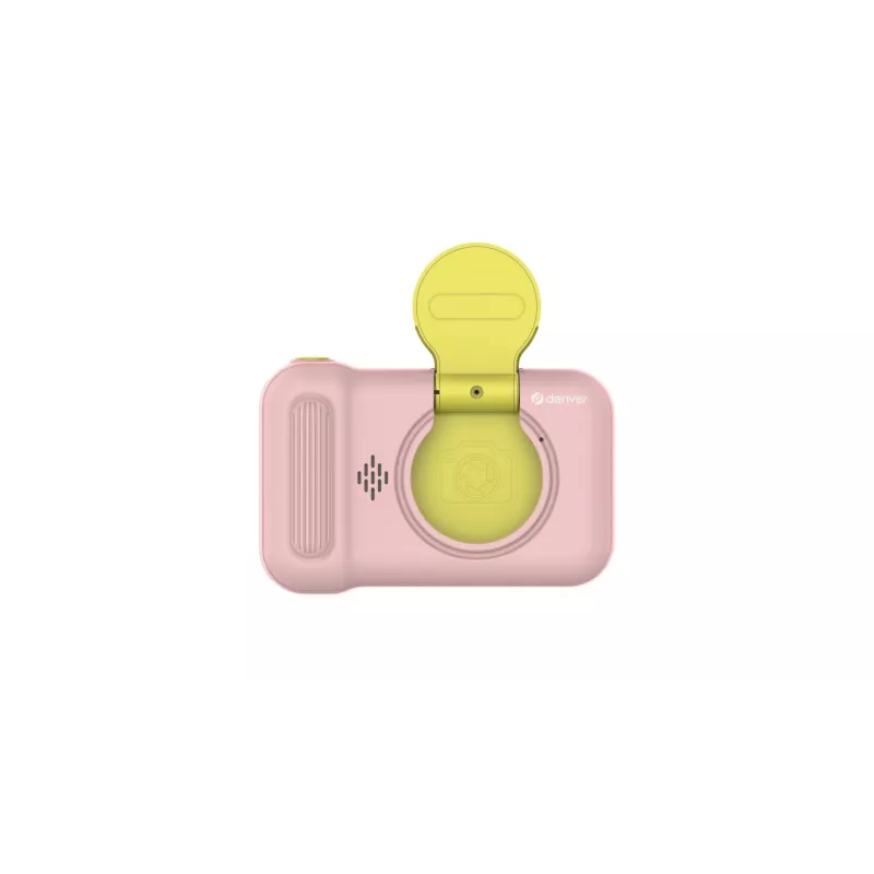 Fotocamera digitale per bambini Denver KCA-1351RO 12MP rosa giallo