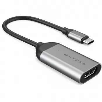 HYPER HD-H8K USB Type-C HDMI acciaio inossidabile