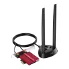 Scheda di rete WLAN Bluetooth interna Cudy WE9300S PCIe, Wi-Fi 7 (802.11be) tri-band 2.4/5/6 GHz, 5765 Mbit/s, Bluetooth 5.4, antenna esterna 2x2