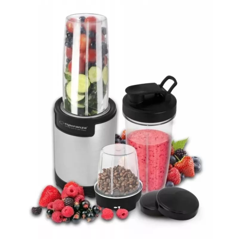 Mixer da tavolo Esperanza EKM030 nero acciaio inox