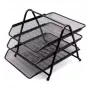 Organizer da scrivania Forpus FO30545 Metallo Nero