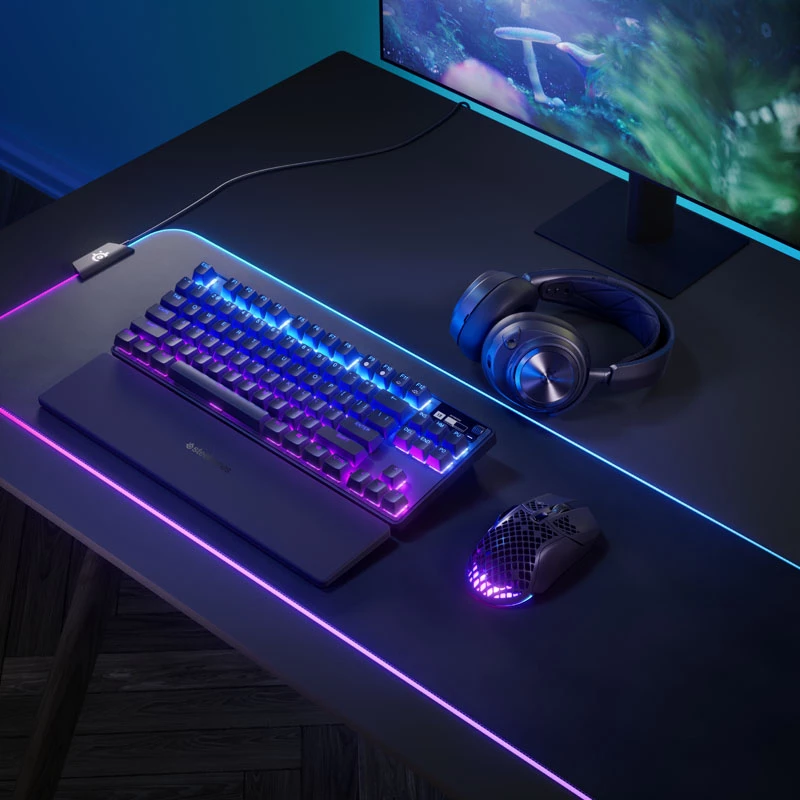 Tastiera gaming Steelseries Apex Pro TKL USB + RF Wireless + Bluetooth QWERTZ tedesca nera