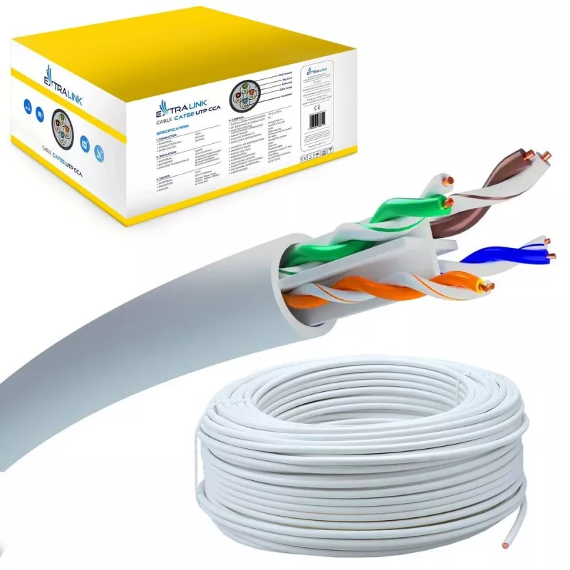 Cavo twisted pair Extralink CAT6 UTP V2 Indoor 305M