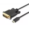 Equip cavo USB Type-C a DVI-D Dual-Link, connettore maschio–connettore maschio, 1,8 m