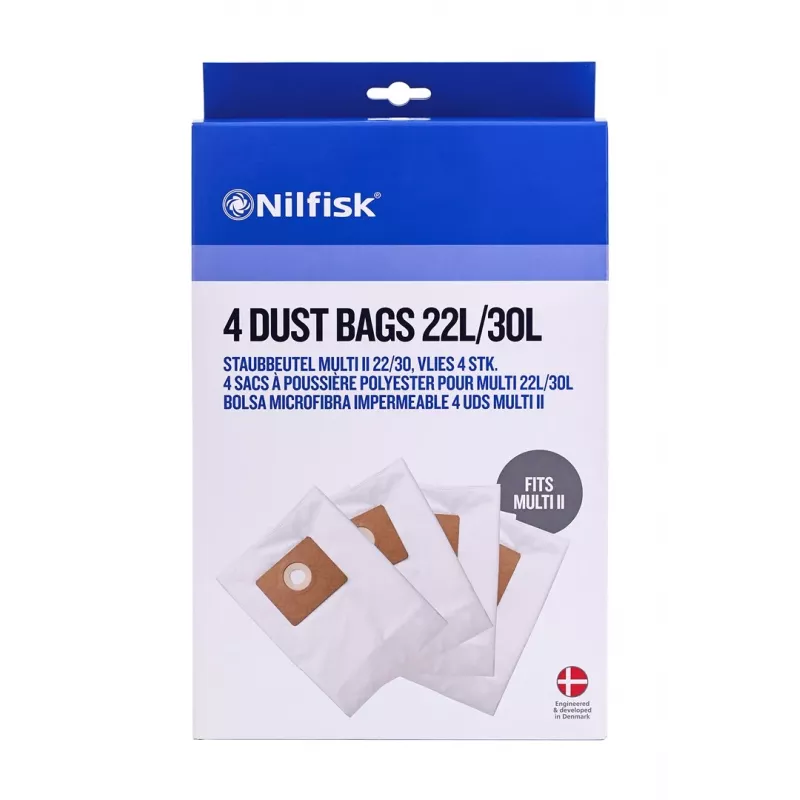 Nilfisk 107417195 sacchetto per aspiratore a tamburo