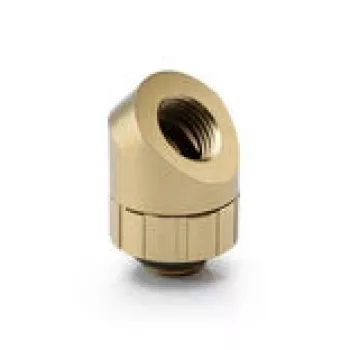 BitsPower Artemis – Stardust Gold, raccordo snodato angolare a 45°
