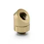 Raccordo girevole angolato a 45° BitsPower Artemis – Stardust Gold