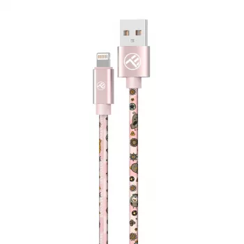 Cavo USB-Lightning Tellur TLL155621 3A 1 m — rosa