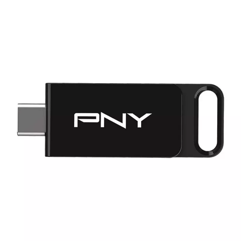 PNY Elite, 128 GB, USB Type-C, 3.2 Gen 1 (3.1 Gen 1), 120 MB/s, Dia, Nero