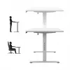 Scrivania elettrica MA-Leader 7.6 bianco