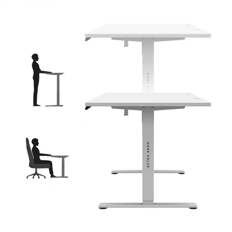 Scrivania elettrica MA-Leader 7.6 bianco