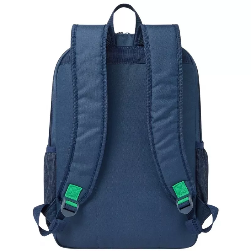Zaino city Rivacase Gremio blu poliestere rPET 305x150x460mm