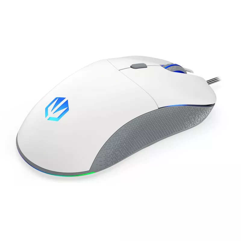ENDORFY GEM Plus Onyx White mouse gaming per destrimani USB Type-C ottico 19000 DPI