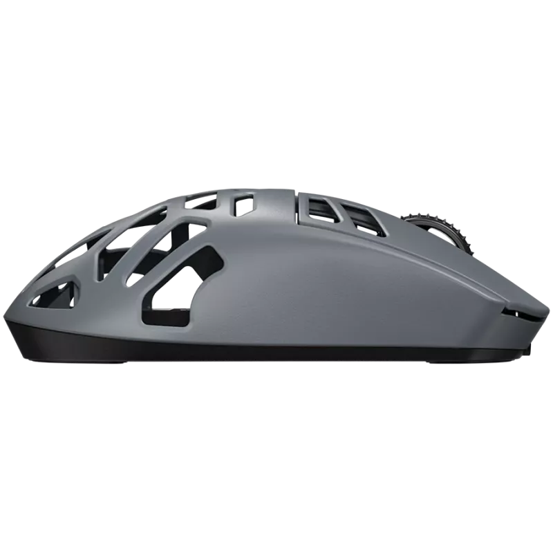 LORGAR MSE90W, mouse gaming wireless Elite in lega di magnesio, grigio scuro