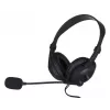 Headset gaming binaurale con filo IBOX W1MV — over-ear, 3,5 mm, cavo 2 m, microfono ad archetto