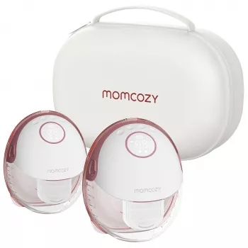 Tiralatte elettrico doppio Momcozy M6 rosso 180 ml
