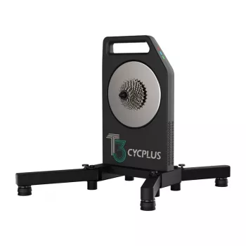 Rullo per bicicletta Cycplus T3 con resistenza magnetica, connettività Bluetooth, modello T3-BT