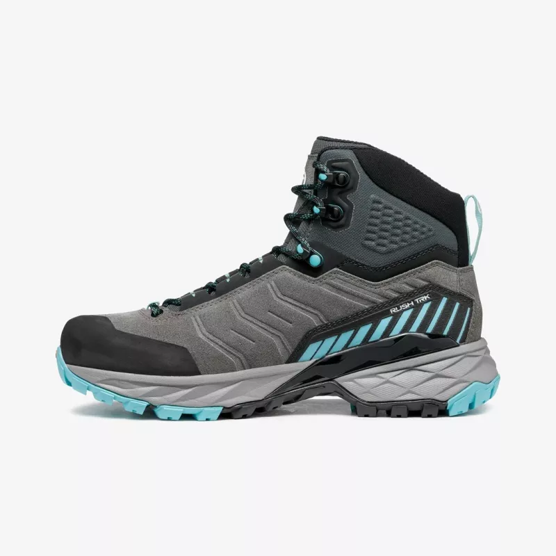 Scarpa Rush TRK GTX Woman scarpe da escursionismo da donna, taglia 38, Midgray/Aqua