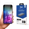 Pellicola protettiva flessibile temperata 3MK FlexibleGlass Pro per Apple iPhone 15 – trasparente, antigraffio