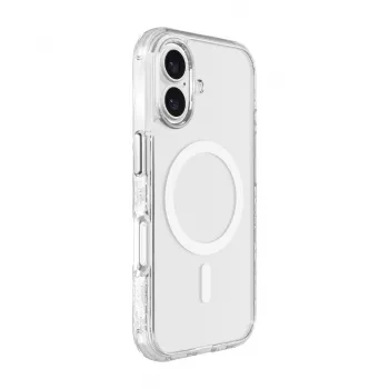 Cover LAUT CRYSTAL MATTER X per iPhone 16 trasparente monocromatico