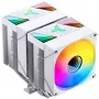 Jonsbo CR-1400 DV2 dissipatore ad aria per CPU, 2 x 92 mm, bianco