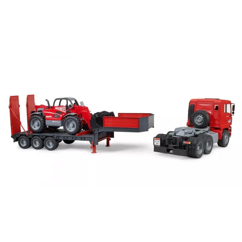 Set veicoli BRUDER MAN TGA camion con caricatore Manitou