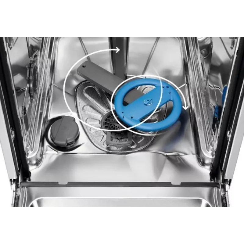 Lavastoviglie da incasso Electrolux EEG63410L, slim 45 cm, 10 coperti, 8 programmi, AirDry, AquaStop