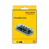Hub USB DeLOCK 64087 trasparente