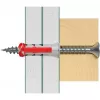 fischer Tassello DUOPOWER 8x40 BigBox grigio chiaro/rosso 450 pezzi richiudibile (570549)