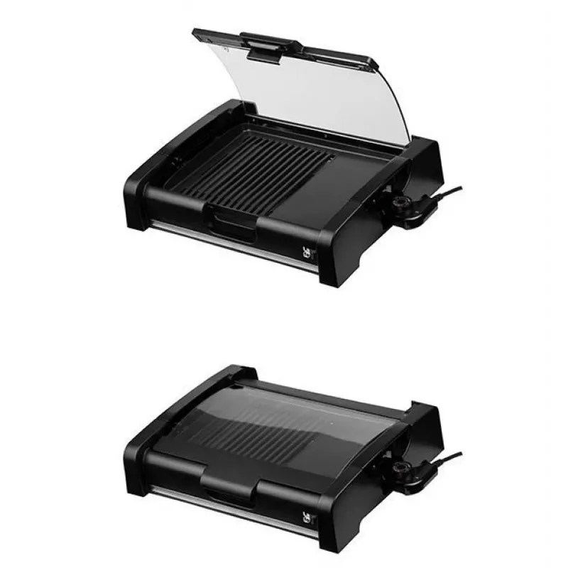 Lafe GRL-003 griglia elettrica di contatto con coperchio, 1650 W
