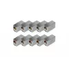 Digitus giunto modulare CAT 5e RJ45 10 pezzi dorato argento
