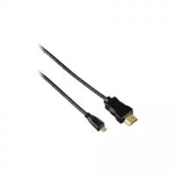 Hama HDMI 0,5 m cavo HDMI HDMI Type-A (standard) HDMI Type-D (micro) nero